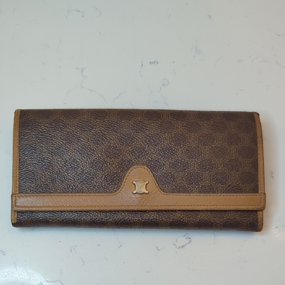 Celine Kisslock Long Wallet